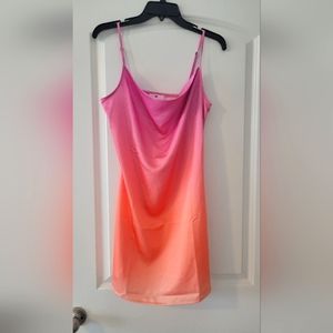 Multicolored minidress